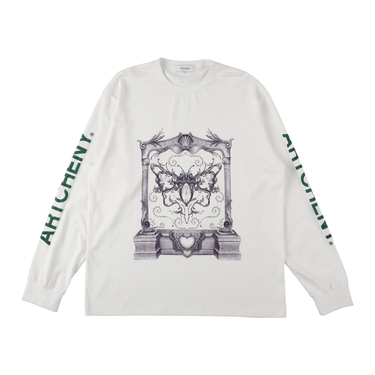 ARTCHENY / Gate Long Sleeve Tee White