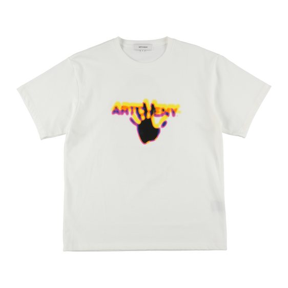 ARTCHENY / Hand Blur Tshirts White