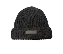 ARTCHENY / Logo Cotton Knit Cap Black