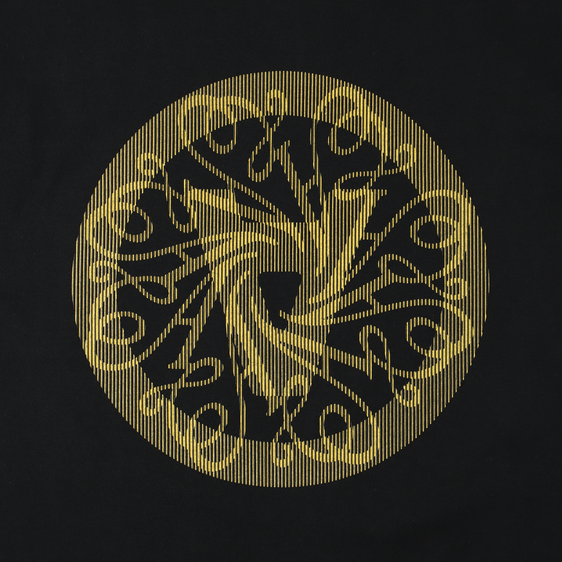 ARTCHENY / Double Circle Long Sleeve Tee Black