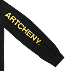 ARTCHENY / Double Circle Long Sleeve Tee Black