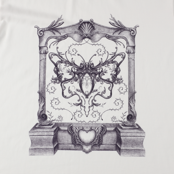 ARTCHENY / Gate Long Sleeve Tee White