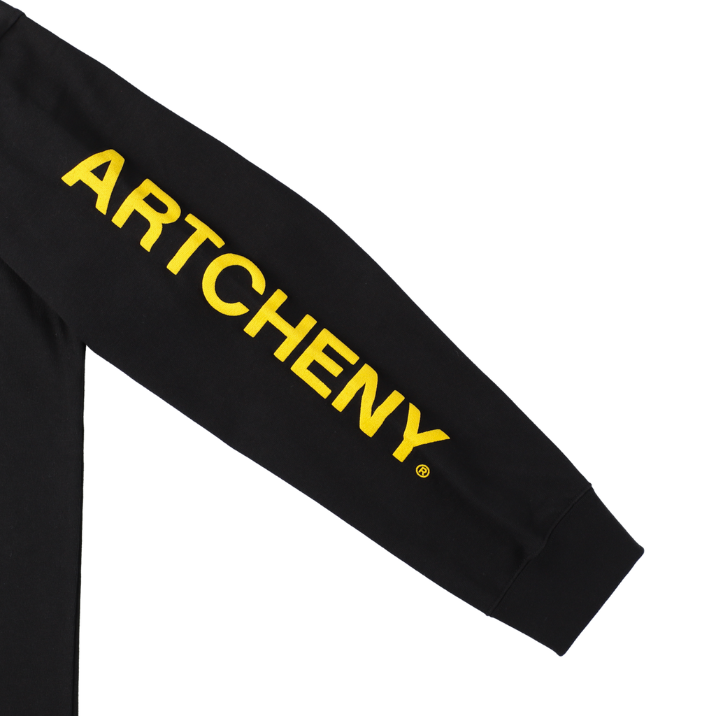 ARTCHENY / Gate Long Sleeve Tee Black