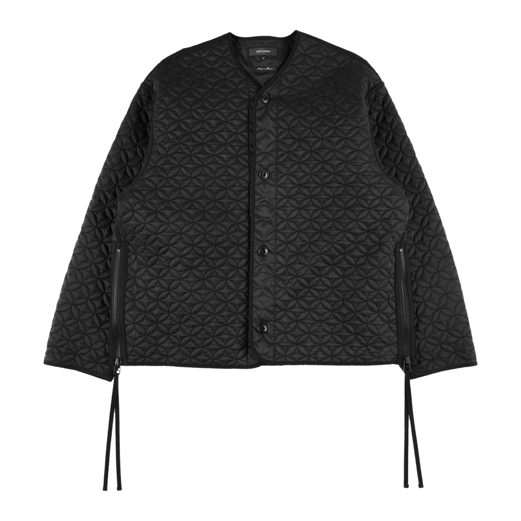 ARTCHENY / Shippo Quilting Liner Jacket Black