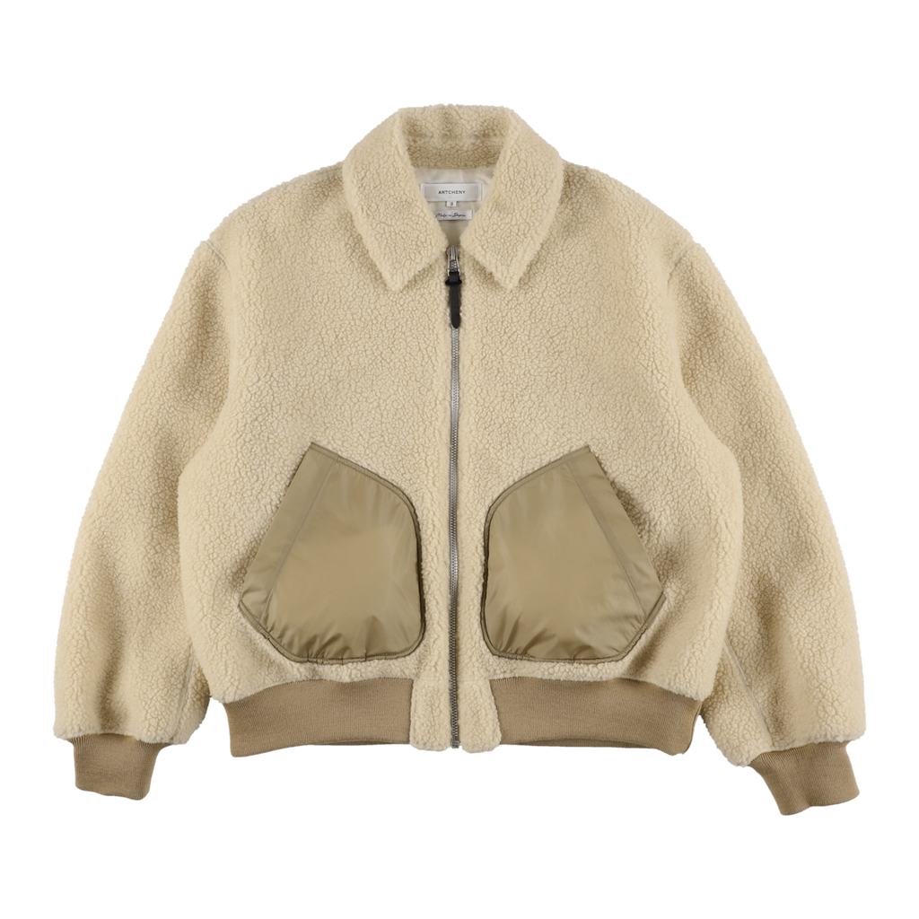 ARTCHENY / Boa Reverseble Jacket Beige