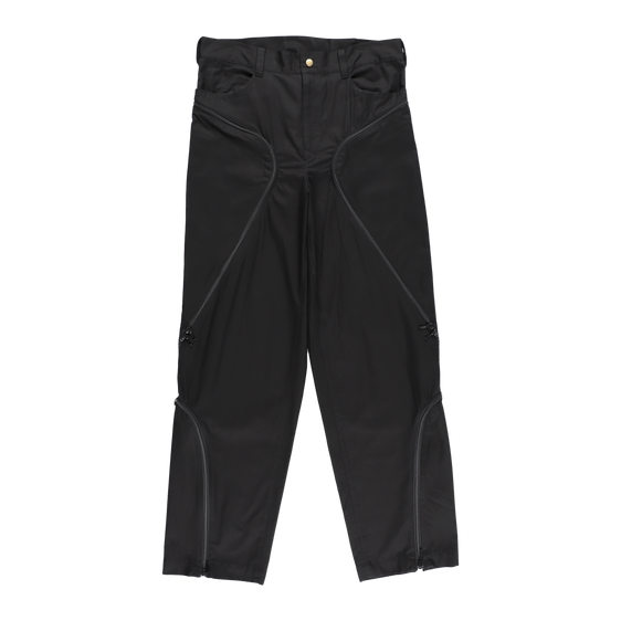 ARTCHENY / Yarn Dyed Big Pocket Pants Black