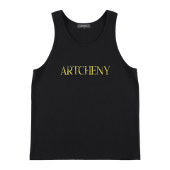 ARTCHENY / BLANK Logo Tank Top Black