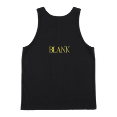 ARTCHENY / "BLANK" Logo Tank Top - Black