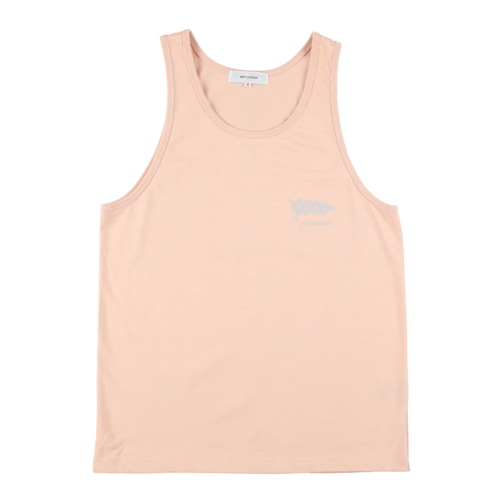 ARTCHENY / Flag Tank Top - Pink