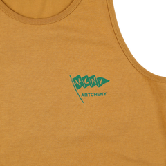 ARTCHENY / Flag Tank Top - Beige