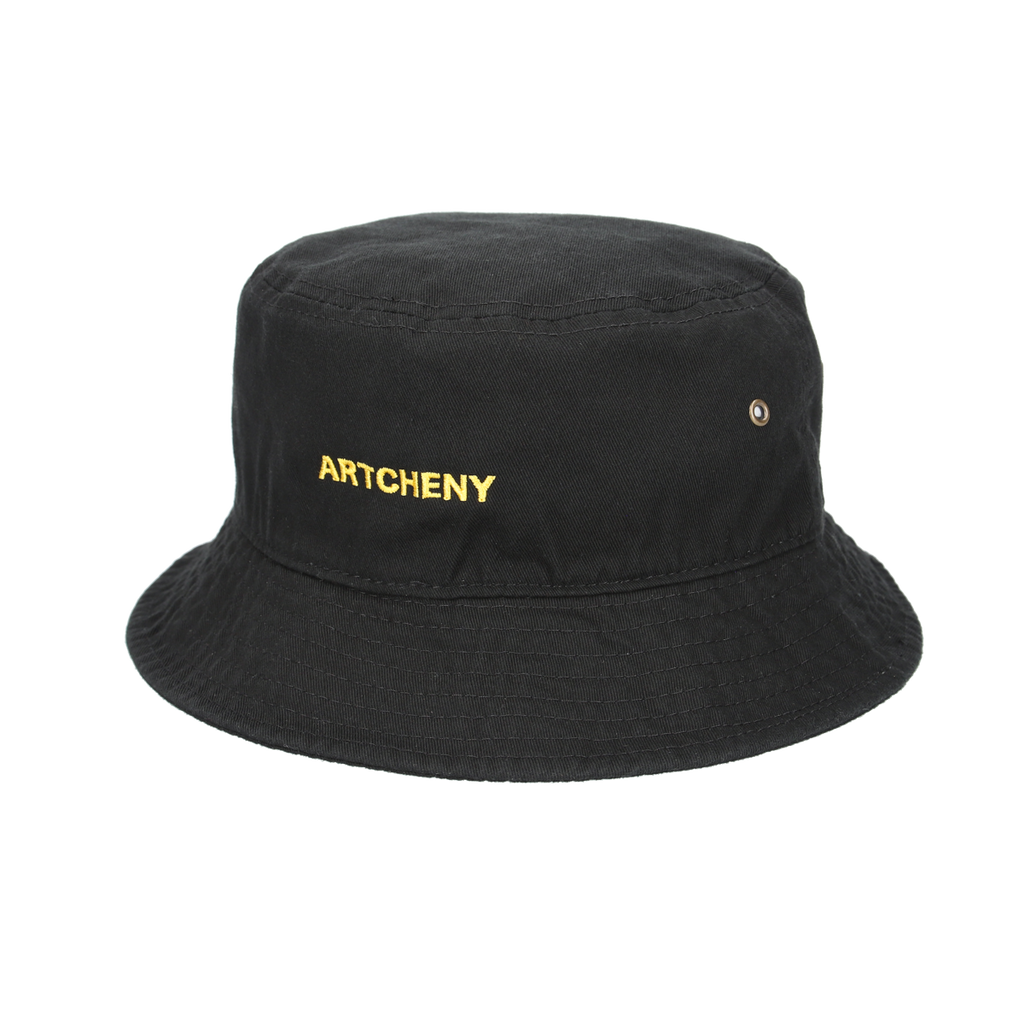 ARTCHENY / "A" Logo Bucket Hat - Black