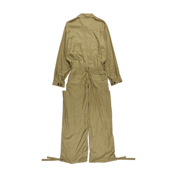 ARTCHENY / Linen Jump Suit Beige