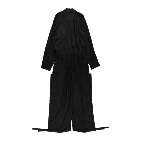 ARTCHENY / Linen Jump Suit Black