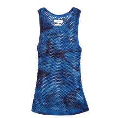 ARTCHENY / Fishnet Knit Tank Top DYE