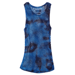 ARTCHENY / Fishnet Knit Tank Top DYE