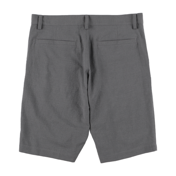 ARTCHENY / Linen Two Tuck Short Pants Black