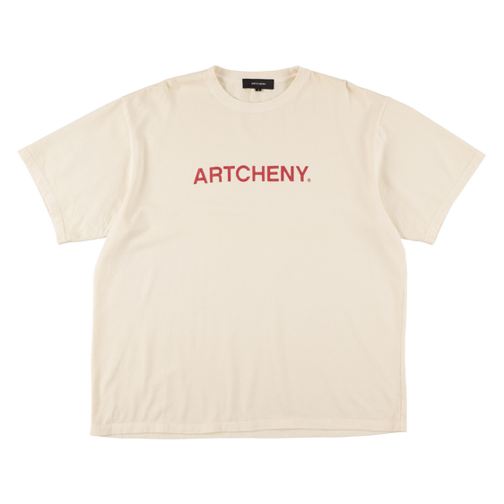 ARTCHENY / Logo Short Sleeve Tee Tshirt Off white