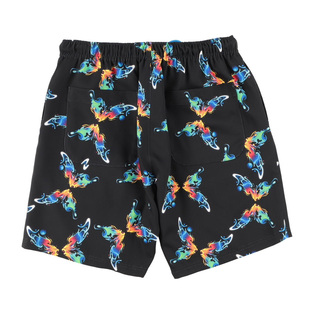 ARTCHENY / Butterfly All Over Short Pants Black