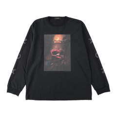 ARTCHENY / Hell Long Short Sleeve Tee Black Art By Sora Aota/K2