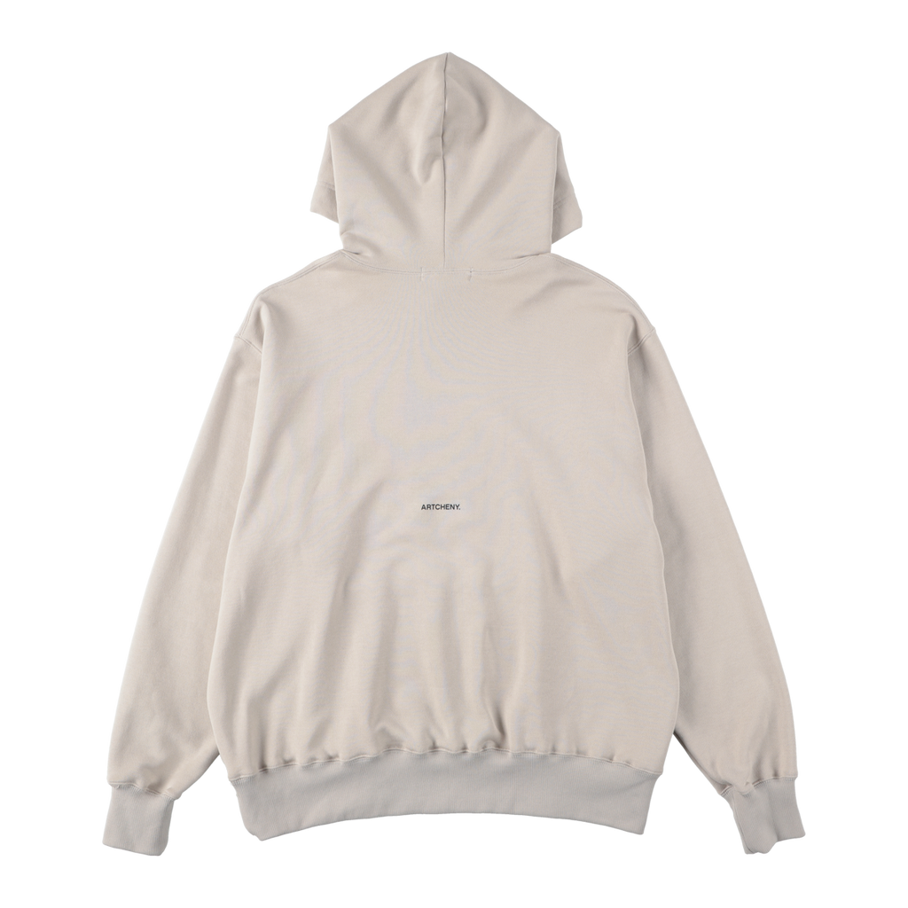 ARTCHENY / Pull Over Hoodie Butterfly Gray