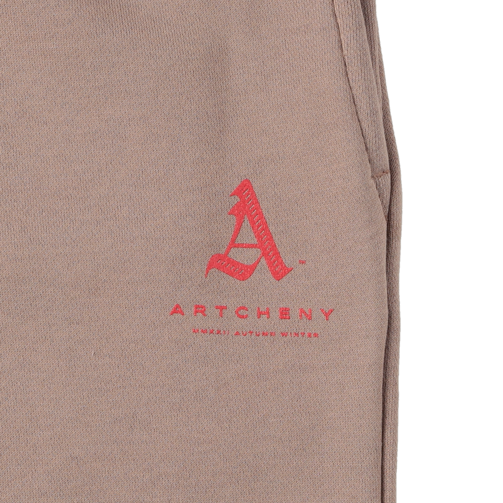 ARTCHENY / Sweat Pants Classic Logo Mocha