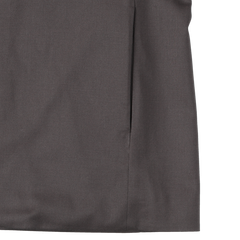 ARTCHENY / Collarless Wool Super110 Jacket Brown