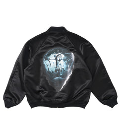 ARTCHENY×EXAMPLE / Suka Jacket With Print,Emb Black