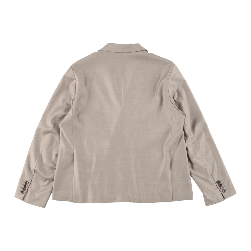 ARTCHENY  / Tailored Short Jacket by LORO PIANA - Beige