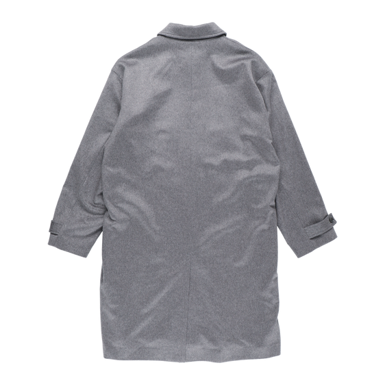 ARTCHENY / Cashmere Drop Shoulder Coat - Gray