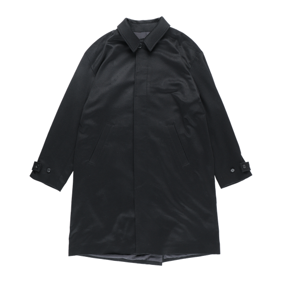 ARTCHENY / Cashmere Drop Shoulder Coat - Black