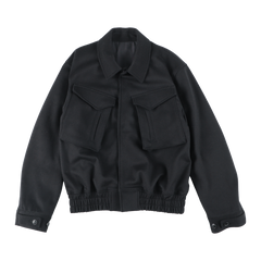 ARTCHENY/ Cashmere Blouson Short Jacket Black