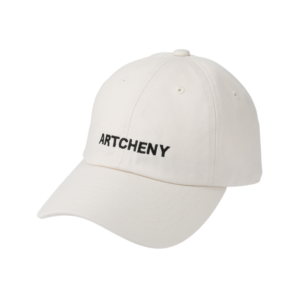 ARTCHENY / Cotton Cap Basic Logo Ivory