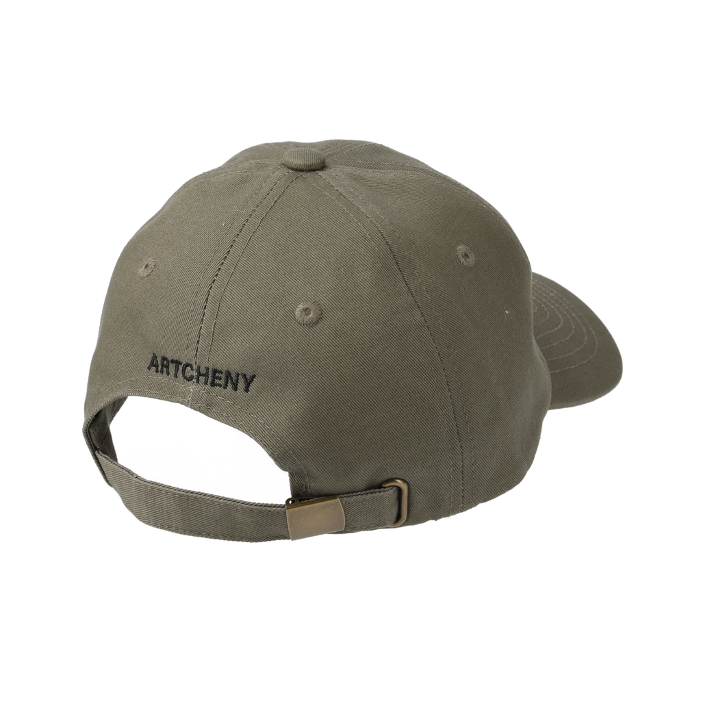 ARTCHENY / Cotton Cap KENNY Logo Olive