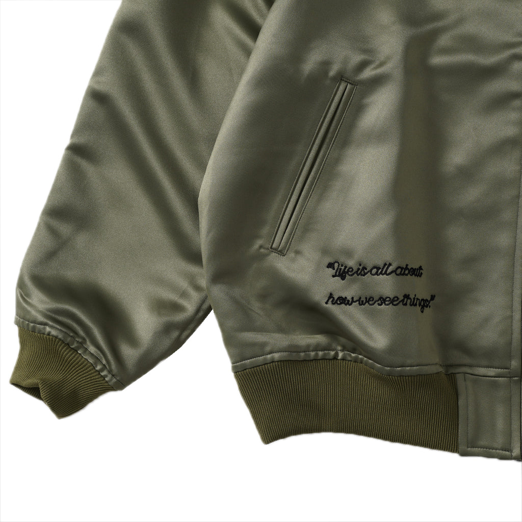 ARTCHENY×EXAMPLE / Suka Jacket With Print,Emb - Olive
