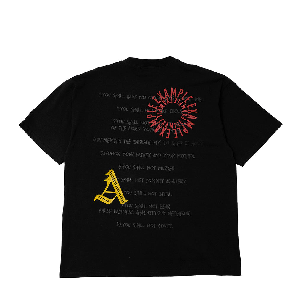 ARTCHENY×EXAMPLE / Jesus T-Shirt - Black