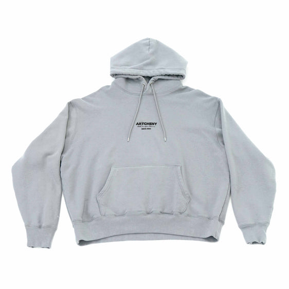 ARTCHENY / BASIC LOGO PULL OVER HOODIE GREY