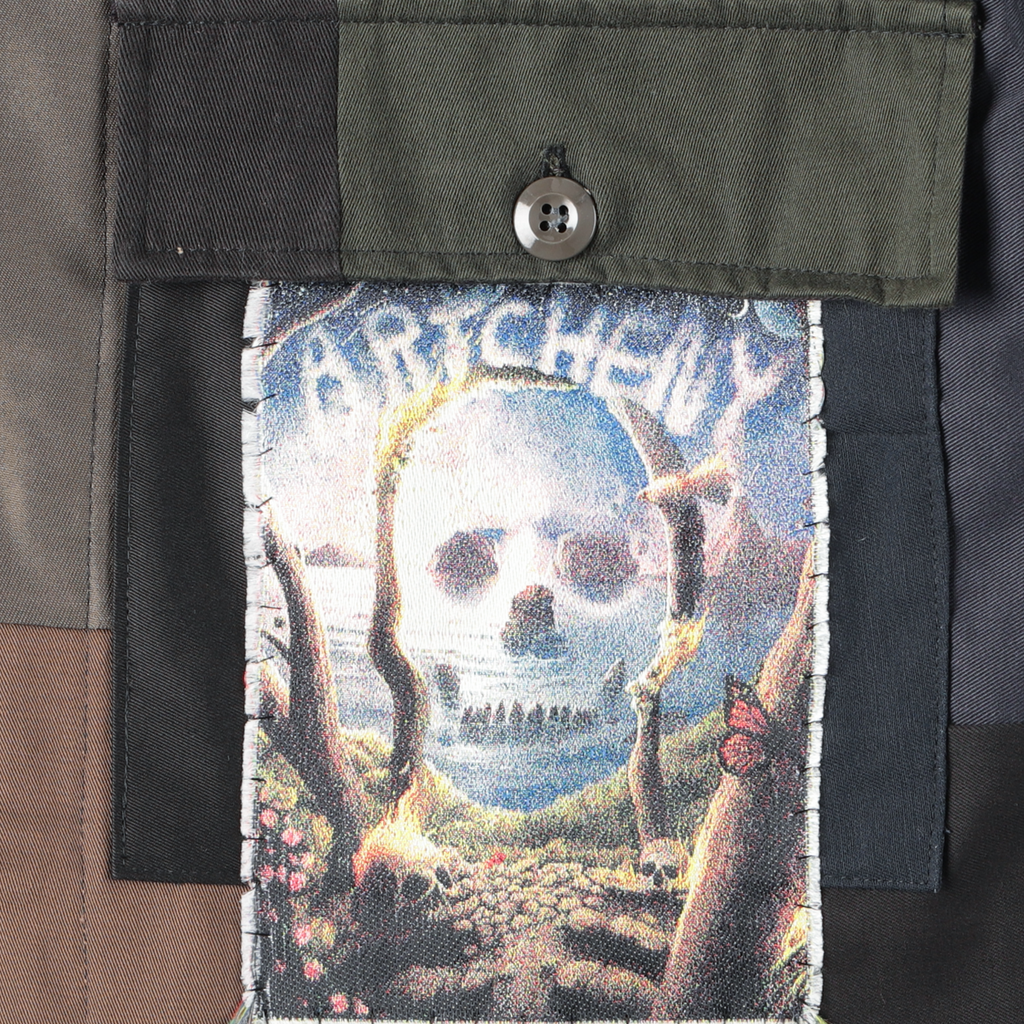 ARTCHENY / Remake Custom Patchwork Jacket - Navy