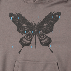 ARTCHENY / Pull Over Hoodie Butterfly ART by Sora Aota/K2 - C.Grey