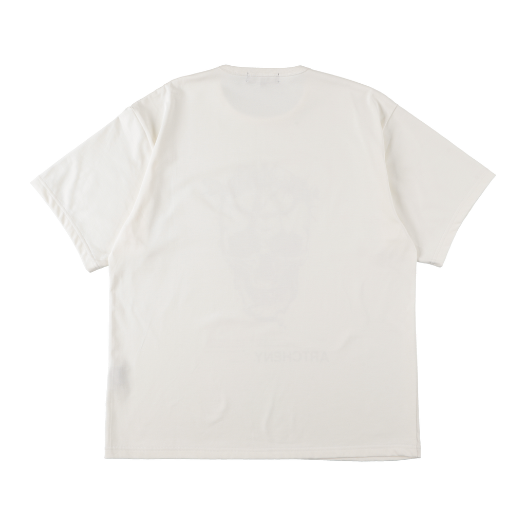 ARTCHENY / Skull Life and Death Tee White