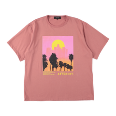 ARTCHENY / Los Angeles Sunset Tee Pink