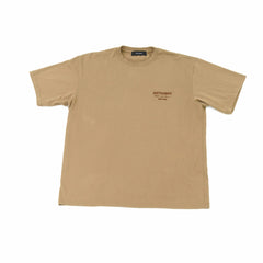 ARTCHENY / Basic logo T-shirts Tee Beige